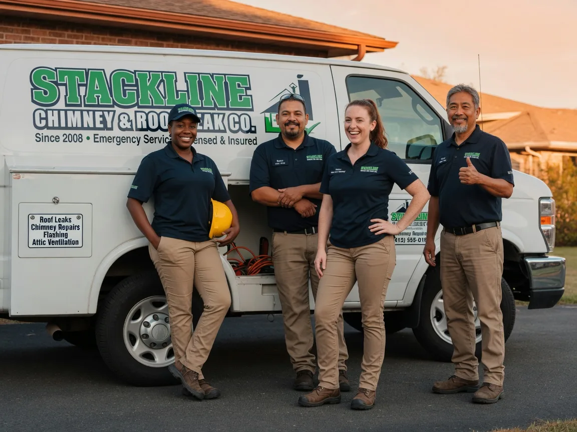 Chimney flashing repair company in Burlington, WV